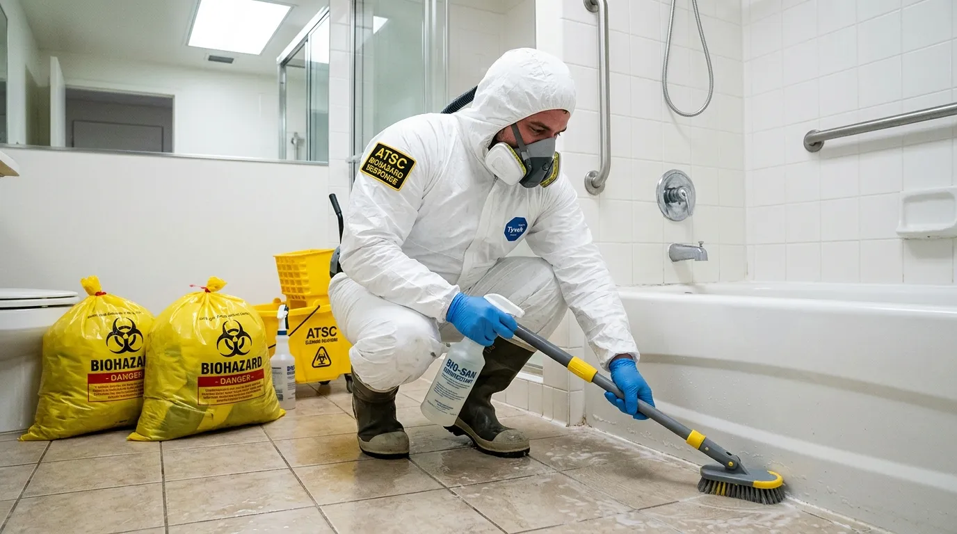 Decontamination equipment deployed for Blood Cleanup in Rancho Santa Margarita